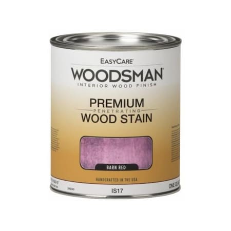 Gourmetgalley 1 qt. Woodsman Oil Base Interior Stain, Barn Red GO3852391